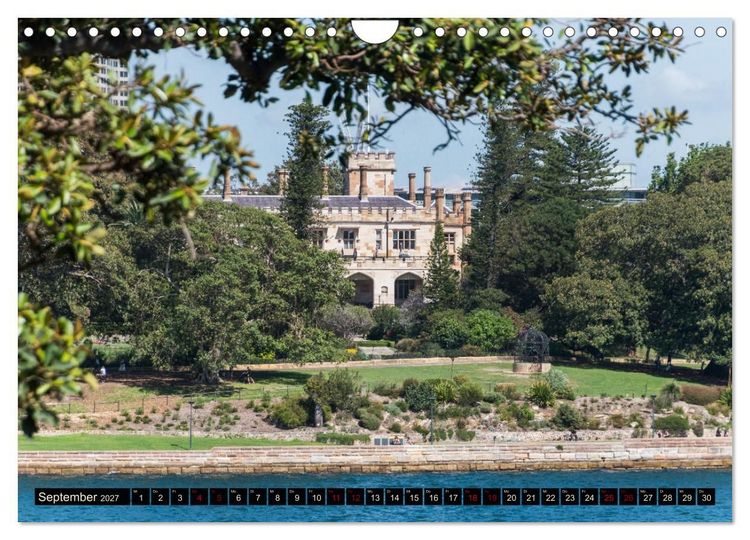 Produktbild: Ein Tag in Sydney - eine etwas andere Sicht (Wandkalender 2027 DIN A4 quer), CALVENDO Monatskalender