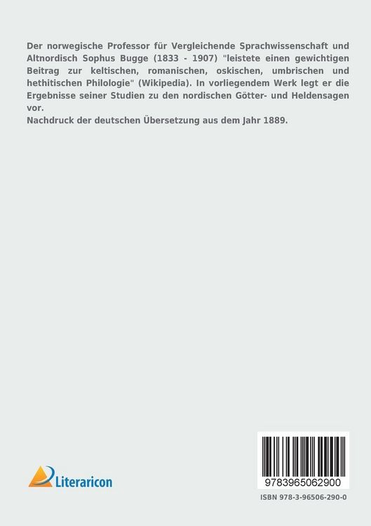 Produktbild: Studien &uuml;ber die Entstehung der nordischen G&ouml;tter- und Heldensagen