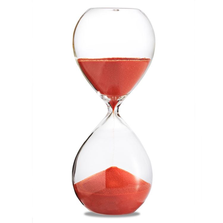 Produktbild: Sanduhr 'Time Out' 5 Minuten, orange
