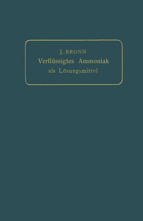 Produktbild: Verfl&uuml;ssigtes Ammoniak als L&ouml;sungsmittel