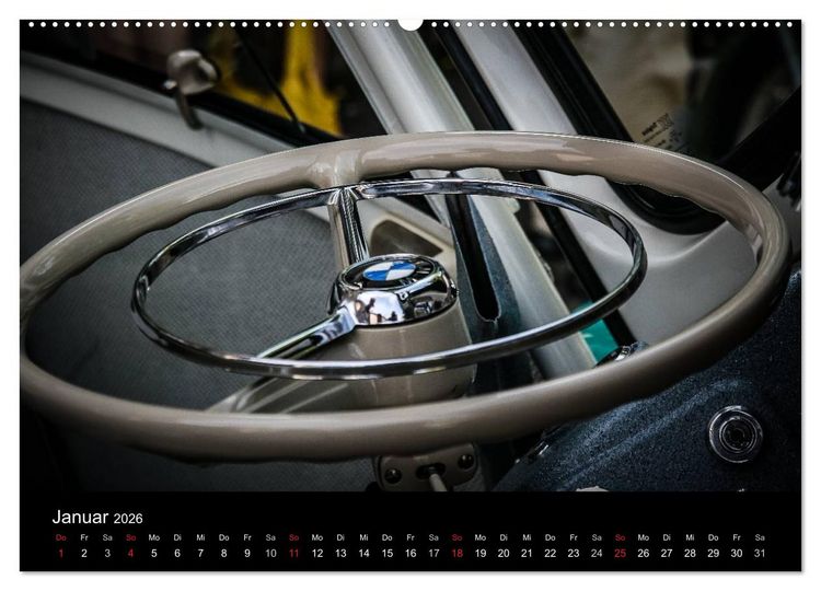 Produktbild: Oldtimer inside (hochwertiger Premium Wandkalender 2026 DIN A2 quer), Kunstdruck in Hochglanz