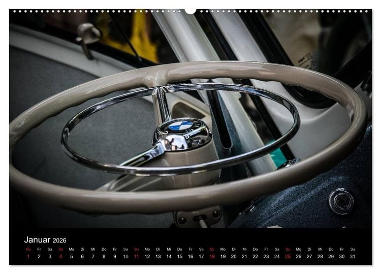 Produktbild: Oldtimer inside (Wandkalender 2026 DIN A2 quer), CALVENDO Monatskalender