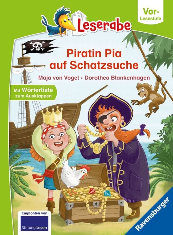 Produktbild: Leserabe Vor-Lesestufe - Piratin Pia auf Schatzsuche