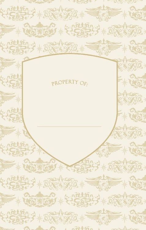 Produktbild: Harry Potter: Hogwarts Crest Hardcover Journal