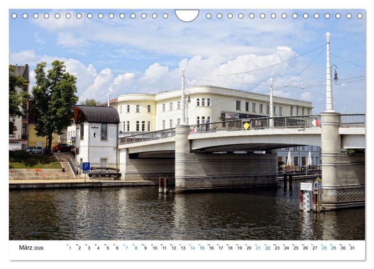 Produktbild: Die Havel entlang - Brandenburg, Rathenow, Havelberg (Wandkalender 2026 DIN A4 quer), CALVENDO Monatskalender