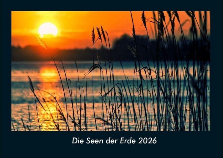 Produktbild: Die Seen der Erde 2026 Fotokalender DIN A4