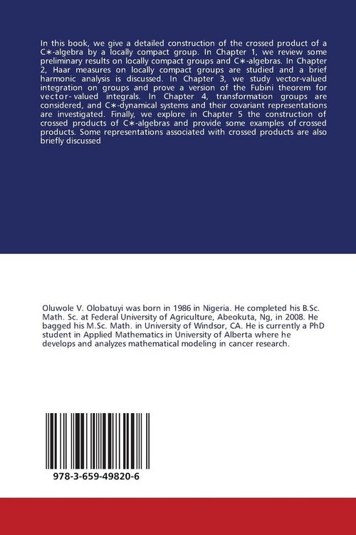 Produktbild: An Introduction to Crossed Products of C* Algebras