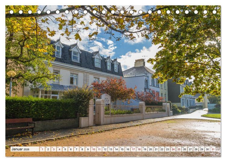 Produktbild: Jersey - Die Insel im &Auml;rmelkanal (Tischkalender 2026 DIN A5 quer), CALVENDO Monatskalender
