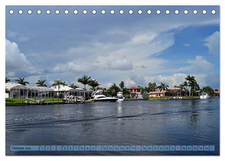 Produktbild: Florida Spots II (Tischkalender 2026 DIN A5 quer), CALVENDO Monatskalender