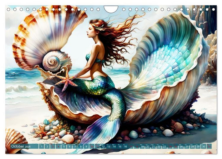 Produktbild: Conch queens (Wall Calendar 2026 DIN A4 landscape), CALVENDO 12 Month Wall Calendar