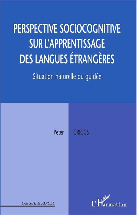 Produktbild: Perspective sociocognitive sur l'apprentissage des langues &eacute;trang&egrave;res