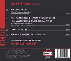 Produktbild: Don Juan/Till Eulenspiegel/Capriccio/Rosenkavalier