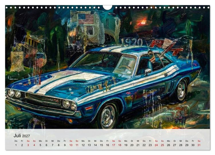 Produktbild: Steroide auf vier R&auml;dern (Wandkalender 2027 DIN A3 quer), CALVENDO Monatskalender