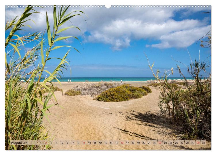 Produktbild: FUERTEVENTURA Paradiesische Impressionen der Insel (hochwertiger Premium Wandkalender 2026 DIN A2 quer), Kunstdruck in Hochglanz