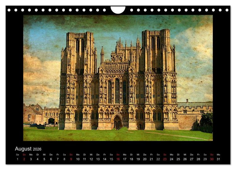 Produktbild: Englands Burgen und Schl&ouml;sser 2026 (Wandkalender 2026 DIN A4 quer), CALVENDO Monatskalender