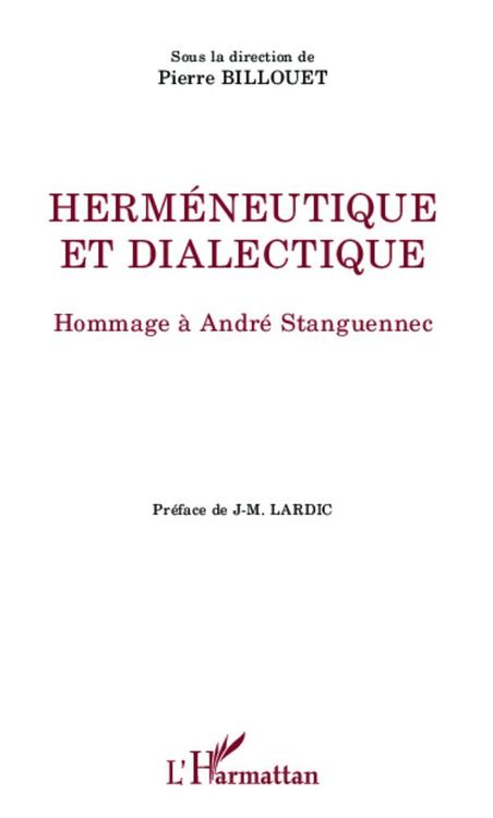 Produktbild: Herm&eacute;neutique et dialectique