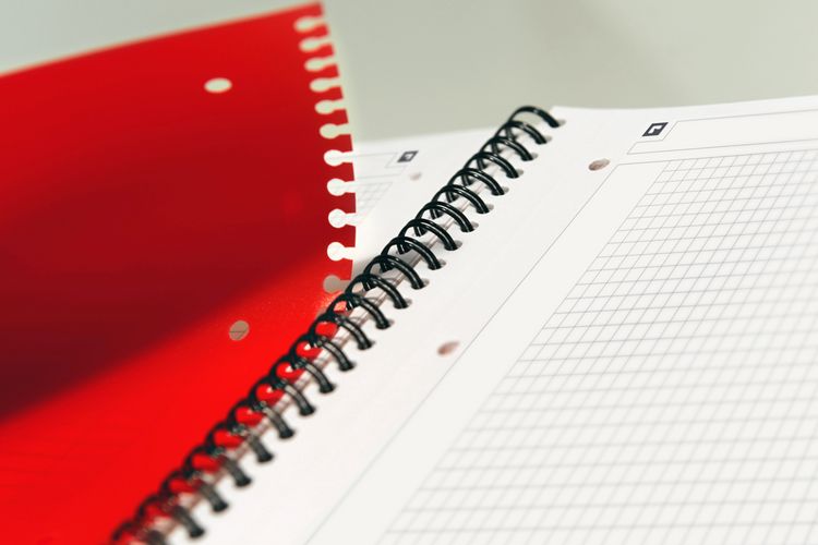 Produktbild: OXFORD International Activebook A4+, kariert 5 mm, 80 Blatt, 80 g/m&sup2;, 4fach gelocht, mit PP-Deckel und Lesezeichen-Register