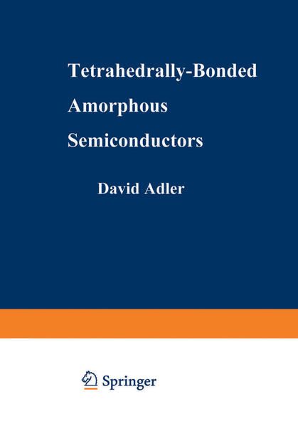 Produktbild: Tetrahedrally-Bonded Amorphous Semiconductors