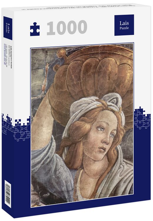 Produktbild: Lais Puzzle Sandro Botticelli - Fresken in der Sixtinischen Kapelle in Rom, Szene: Die Jugend des Moses, Detail 1000 Teile