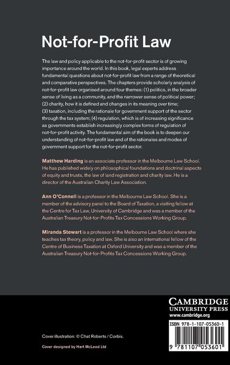 Produktbild: Not-For-Profit Law