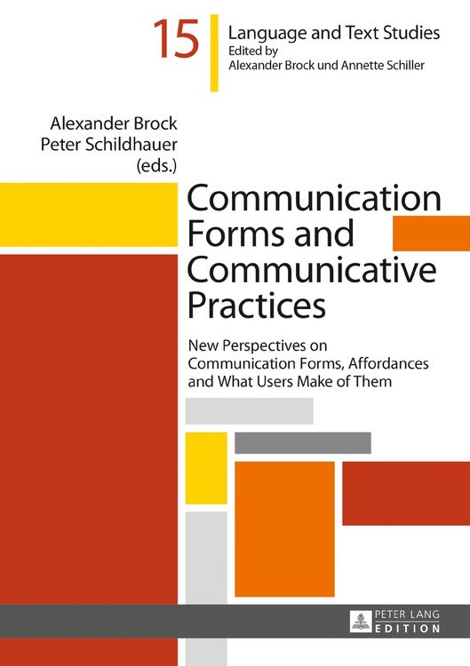 Produktbild: Communication Forms and Communicative Practices
