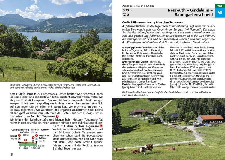 Produktbild: ROTHER Wanderf&uuml;hrer Tegernsee, Schliersee, Spitzingsee. 60 Touren in den Bayerischen Voralpen zwischen Isar und Inn