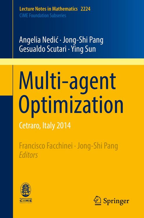 Produktbild: Multi-agent Optimization
