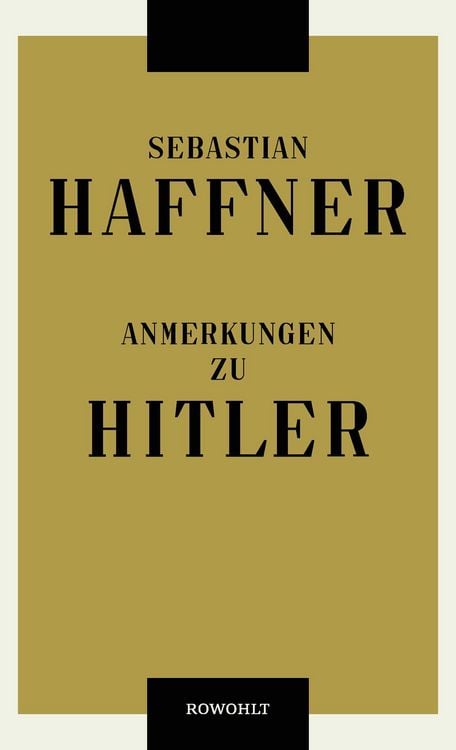 Produktbild: Anmerkungen zu Hitler