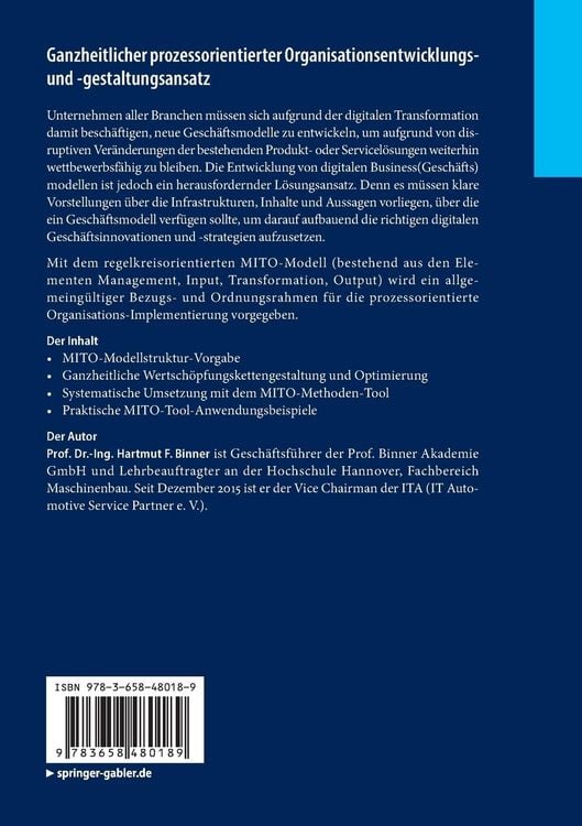 Produktbild: Ganzheitlicher prozessorientierter Organisationsentwicklungs- und -gestaltungsansatz