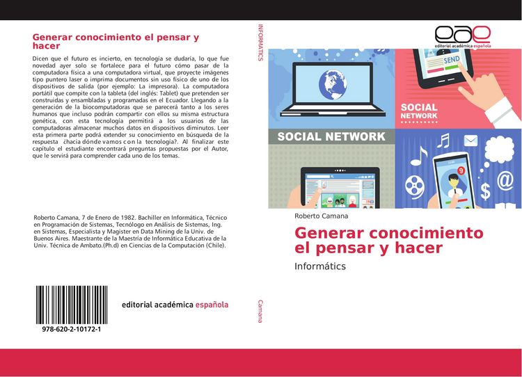 Produktbild: Generar conocimiento el pensar y hacer