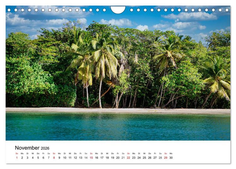Produktbild: Traumziele Karibik (Wandkalender 2026 DIN A4 quer), CALVENDO Monatskalender