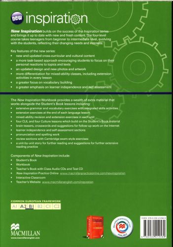 Produktbild: Garton-Sprenger, J: New Edition Inspiration Level 3 Workbook