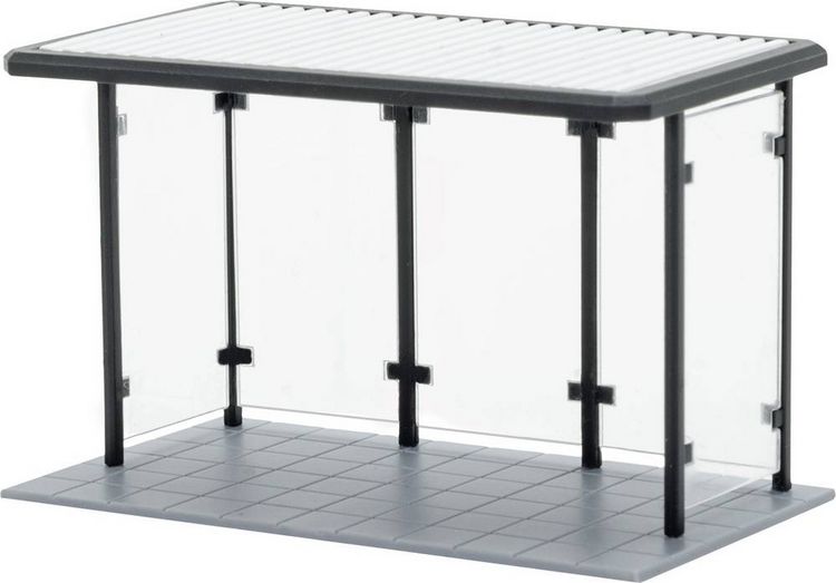 Produktbild: Kibri 38179 H0 Bushaltestelle mit Flachdach