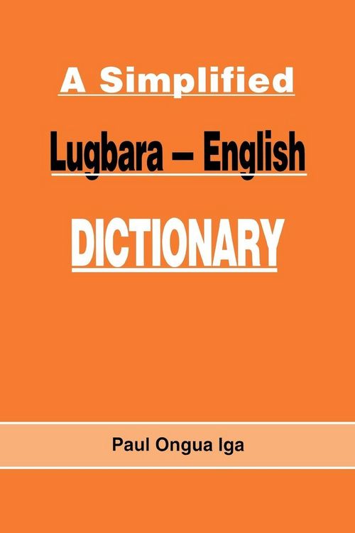 Produktbild: A Simplified Lugbara-English Dictionary