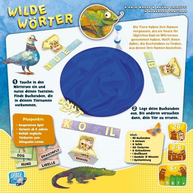 Produktbild: Space Cow - Wilde W&ouml;rter