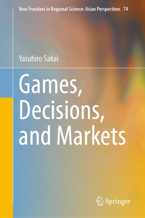 Produktbild: Games, Decisions, and Markets