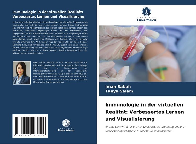 Produktbild: Immunologie in der virtuellen Realit&auml;t: Verbessertes Lernen und Visualisierung