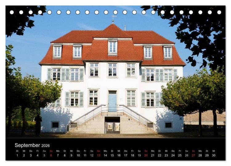 Produktbild: Darmstadt (Tischkalender 2026 DIN A5 quer), CALVENDO Monatskalender