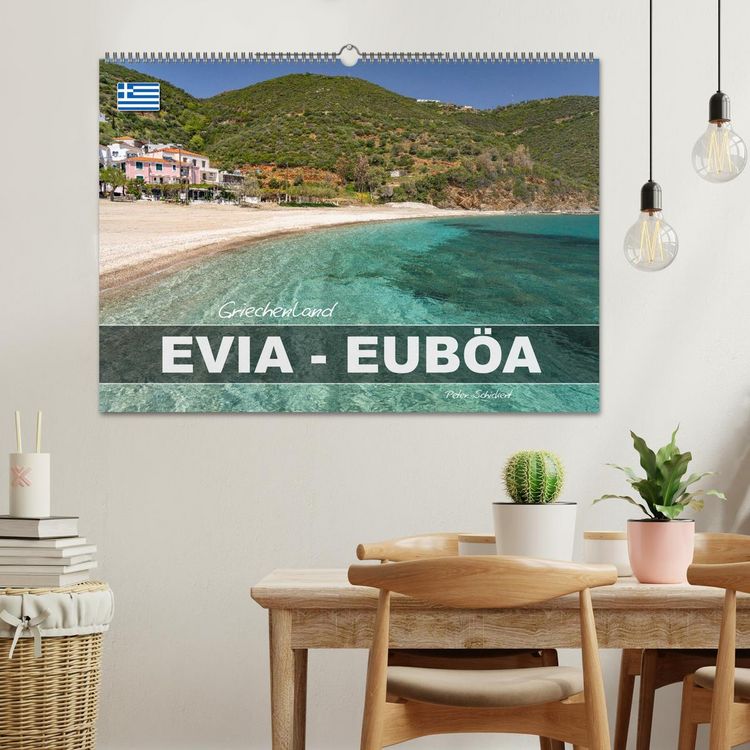 Produktbild: Griechenland - Eub&ouml;a - Evia (Wandkalender 2026 DIN A2 quer), CALVENDO Monatskalender