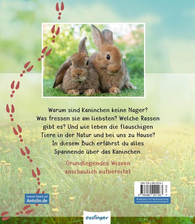 Produktbild: Meine gro&szlig;e Tierbibliothek: Das Kaninchen