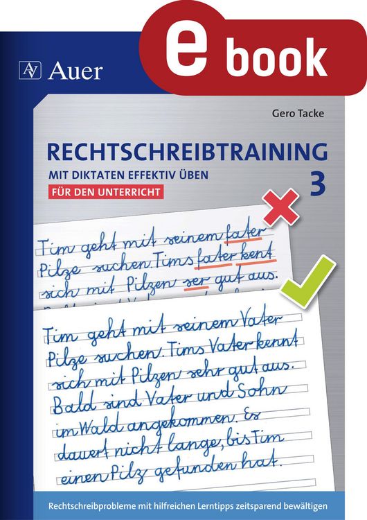 Produktbild: Rechtschreibtraining mit Diktaten und Lerntipps 3