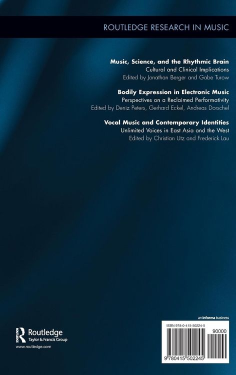 Produktbild: Vocal Music and Contemporary Identities