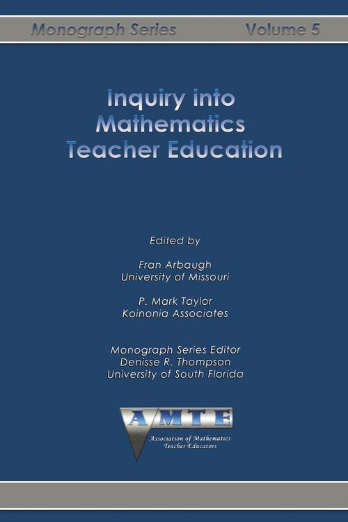 Produktbild: Inquiry into Mathematics Teacher Education