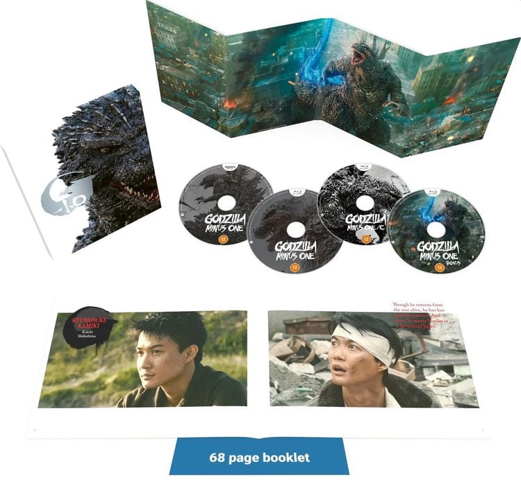 Produktbild: Godzilla Minus One (Deluxe Edition) (4K Ultra HD) (+3 Blu-ray)