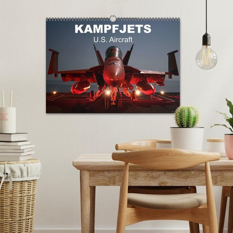 Produktbild: Kampfjets &bull; U.S. Aircraft (Wandkalender 2026 DIN A3 quer), CALVENDO Monatskalender