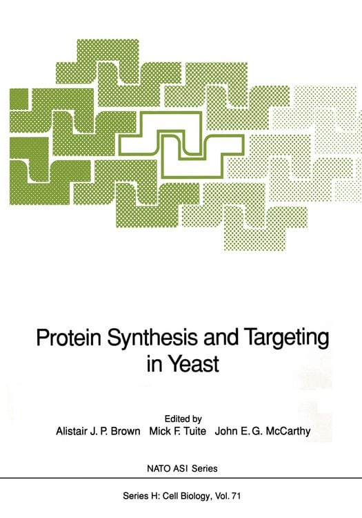 Produktbild: Protein Synthesis and Targeting in Yeast