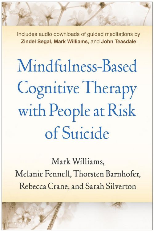 Produktbild: Mindfulness-Based Cognitive Therapy with People at Risk of Suicide