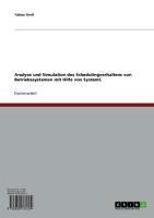 Produktbild: Analyse und Simulation des Schedulingverhaltens von Betriebssystemen mit Hilfe von SystemC