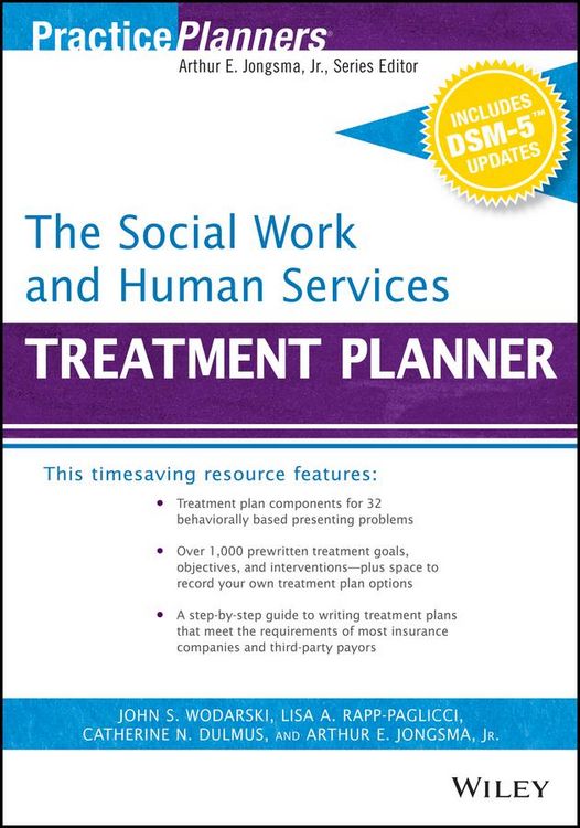 Produktbild: The Social Work and Human Services Treatment Planner, with Dsm 5 Updates
