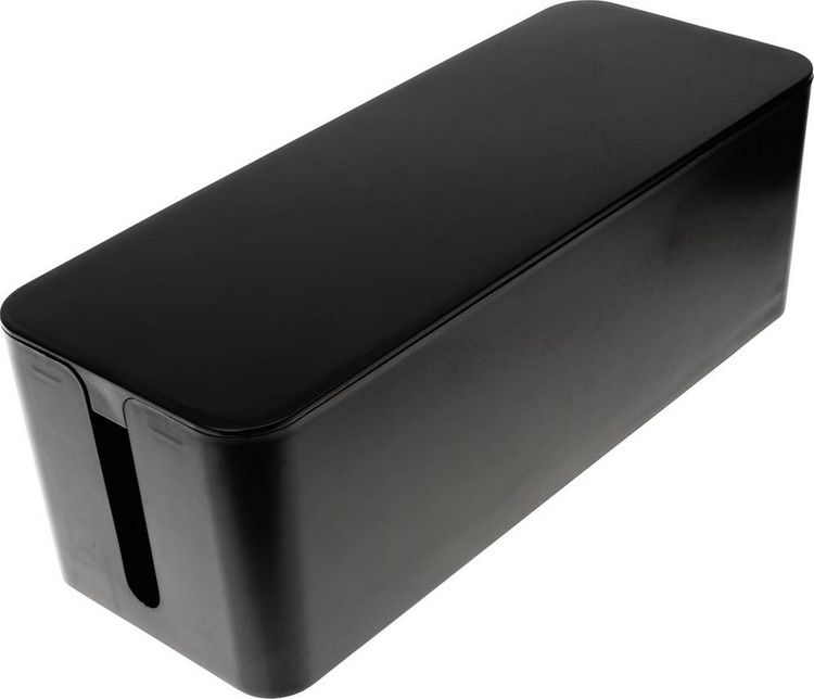 Produktbild: Max Hauri Kabel-Box Schwarz (L x B x H) 40 x 15.5 x 13.5cm 1 St. 126729